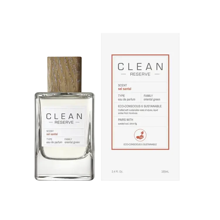 Scent Sorority Clean Sel Santal by Clean Eau De Parfum 3.4 oz
