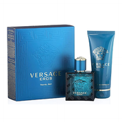 Versace Versace Eros by Versace Gift Set - 3.4 oz Eau De Toilette + 3.4 oz Shower Gel
