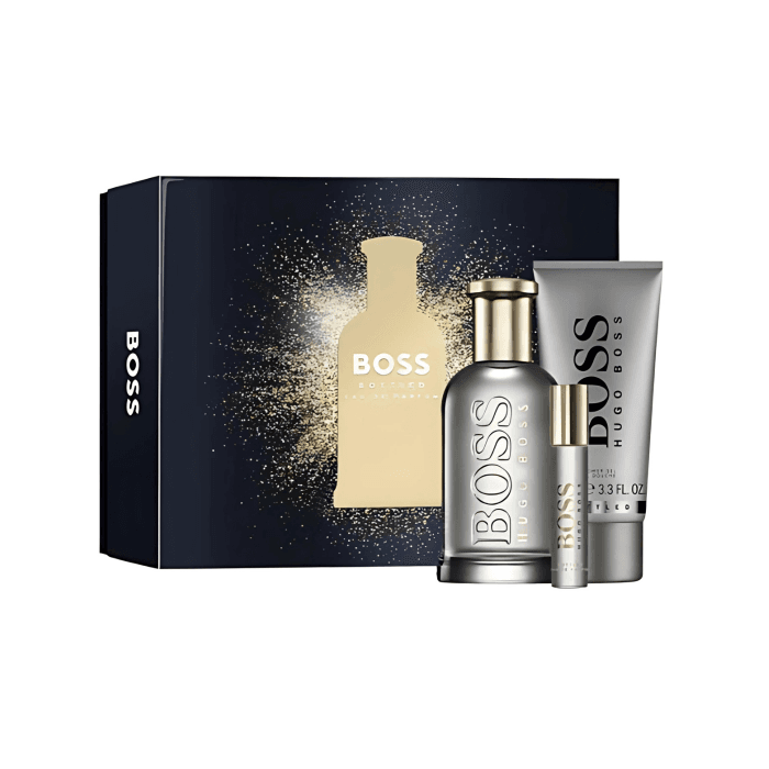 Hugo Boss Hugo Boss Boss No. 6 by Hugo Boss Gift Set -- 3.3 oz Eau De Toilette + 0.3 oz Mini EDT Spray + 3.4 oz Shower Gel
