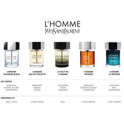 Scent Sorority Yves Saint Laurent L'homme by Yves Saint Laurent Eau De Toilette 3.4 oz