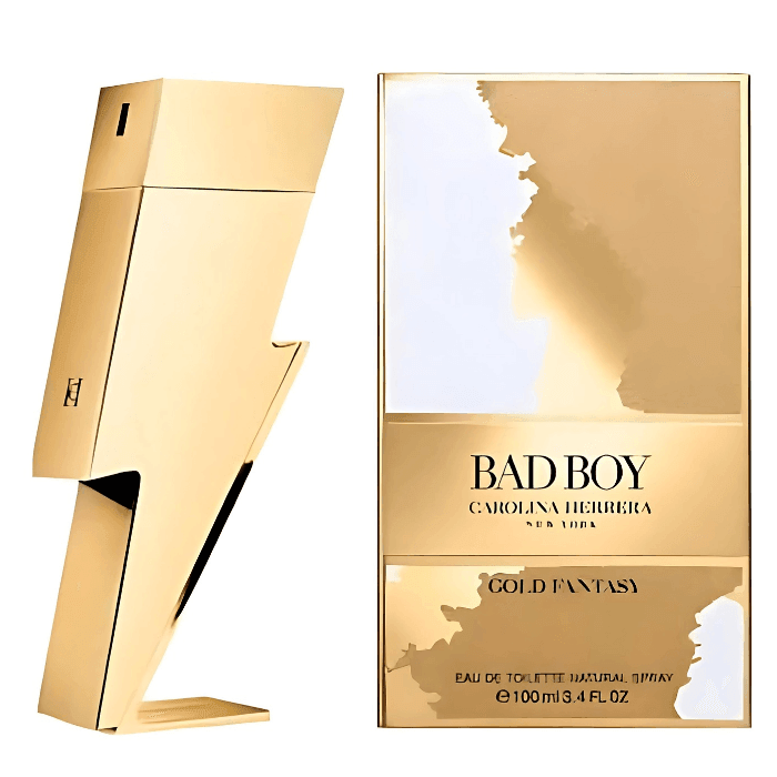Carolina Herrera Carolina Herrera Bad Boy Gold Fantasy by Carolina Herrera Eau De Toilette 3.4 oz